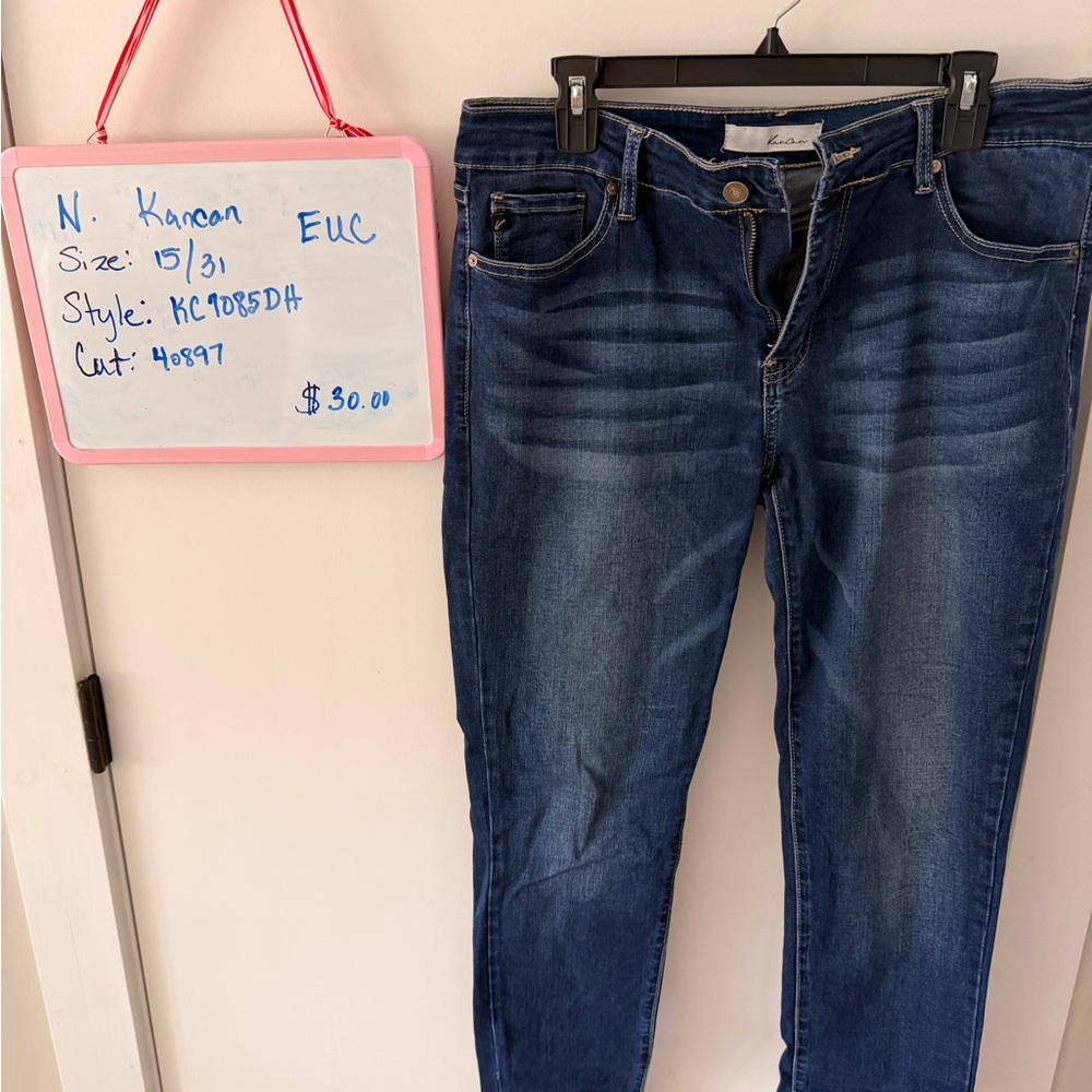 KanCan Women's Dark Blue Skinny Jeans